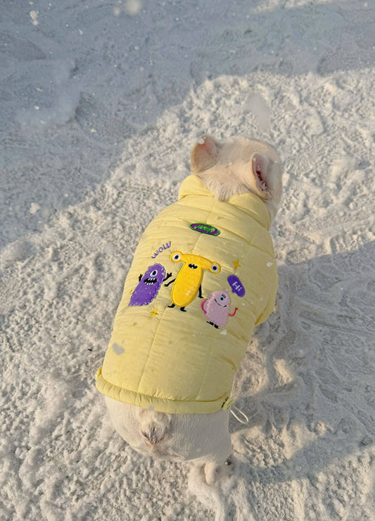 Warm Monster Coat 4XL DogYellowMonsterCoatJacketformediumdogbreeds_14
