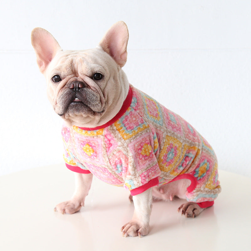 Dog Winter Warm Onesie Pajamas - Frenchiely