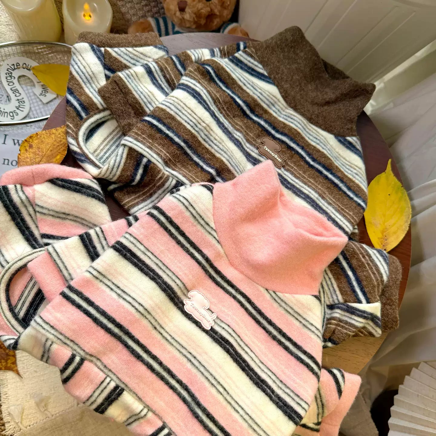 Senior Frenchie Vintage Pajamas