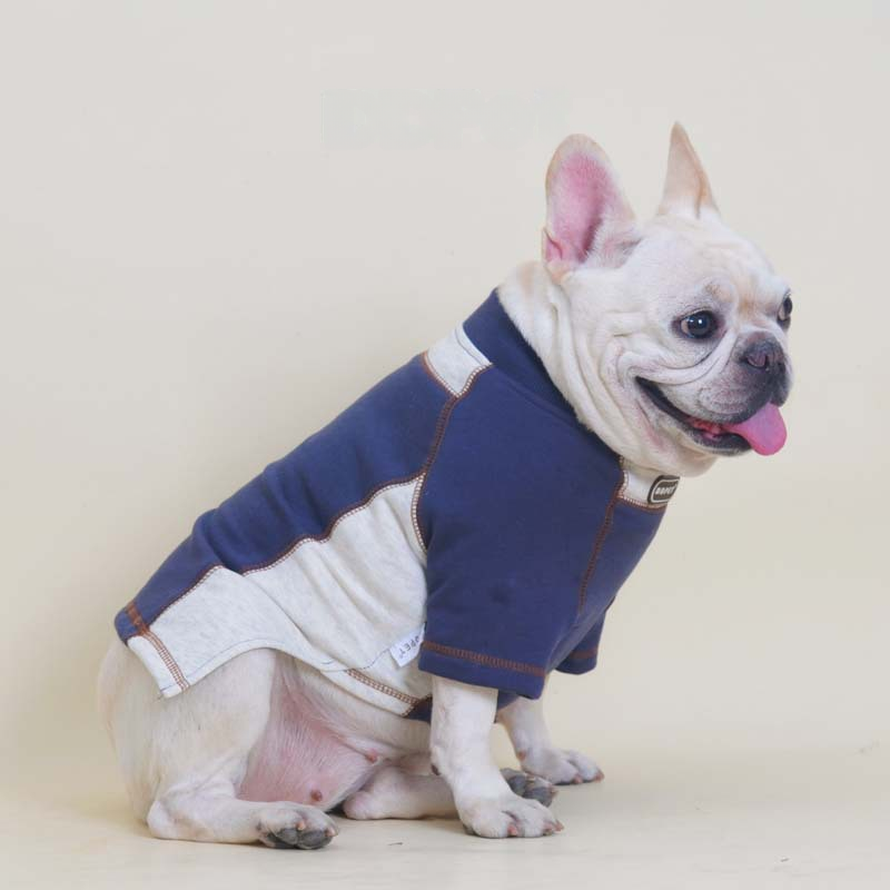 Navy Blue with White Sweatshirt