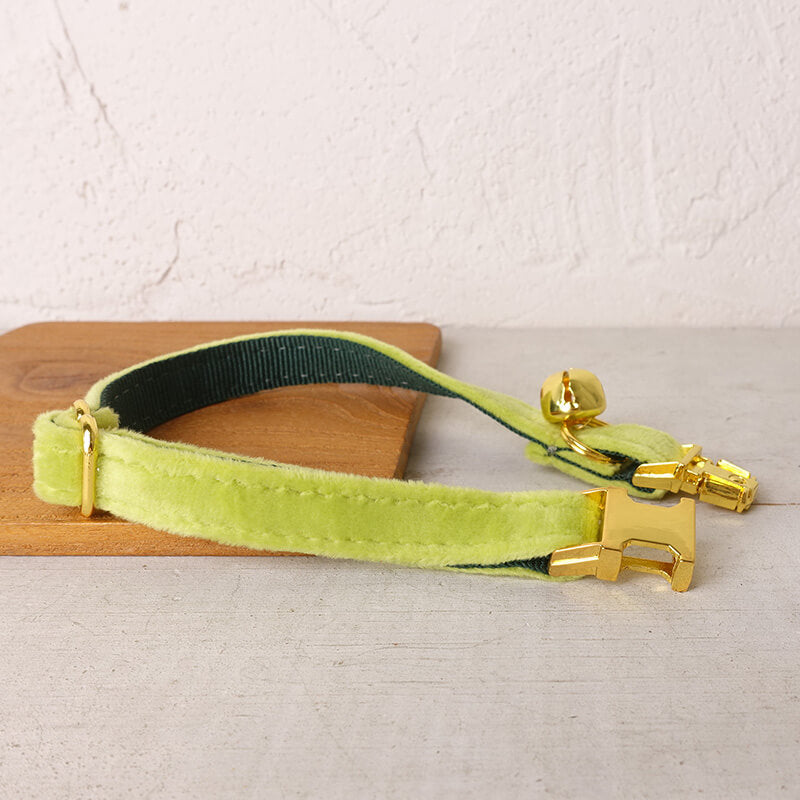 Cat Collar- Avocado - Frenchiely
