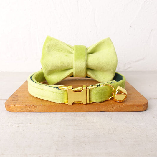 Cat Collar- Avocado - Frenchiely