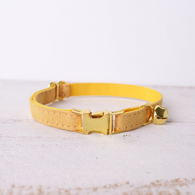 Cat Collar-Yellow - Frenchiely