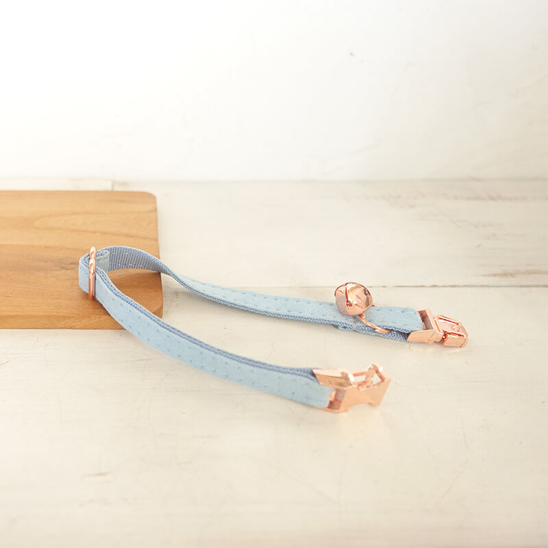 Cat Blue Collar - Frenchiely