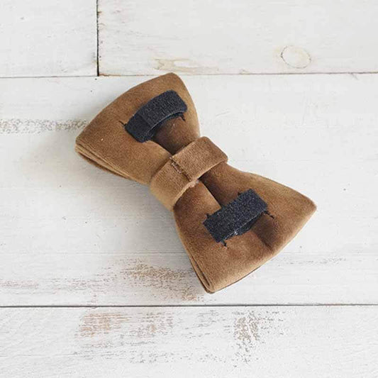 Dog Fawn Colored Bow Tie - Frenchiely