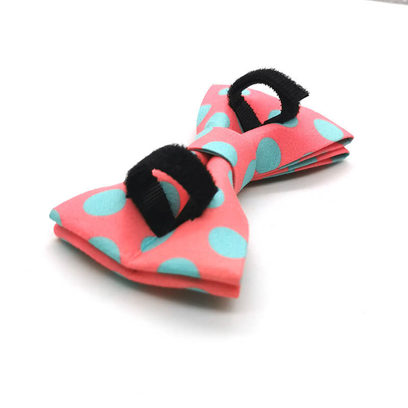 Dog Colored Polka Bow Tie - Frenchiely