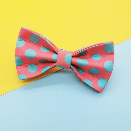 Dog Colored Polka Bow Tie - Frenchiely