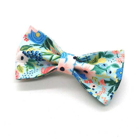 Dog Floral Bow Tie - Frenchiely