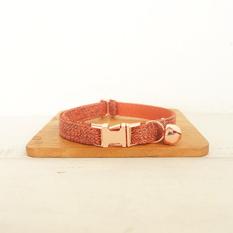 Cat Collar-Orange - Frenchiely