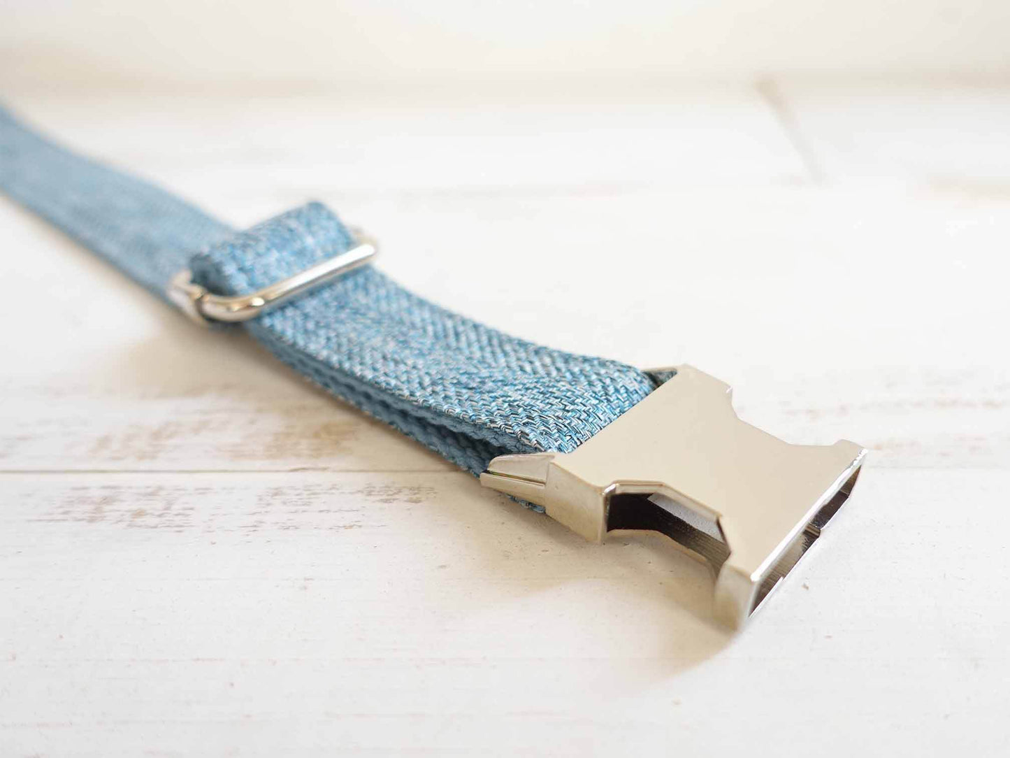 Dog Blue Collar Leash Set - Frenchiely