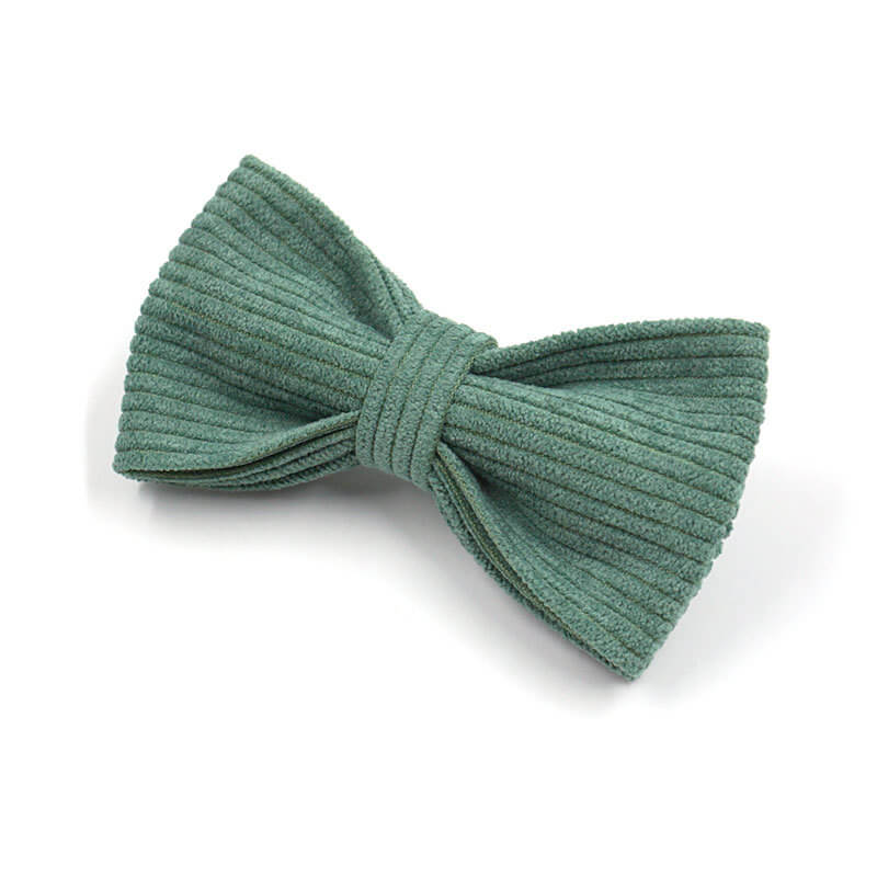 Dog Dark Green Bow Tie - Frenchiely