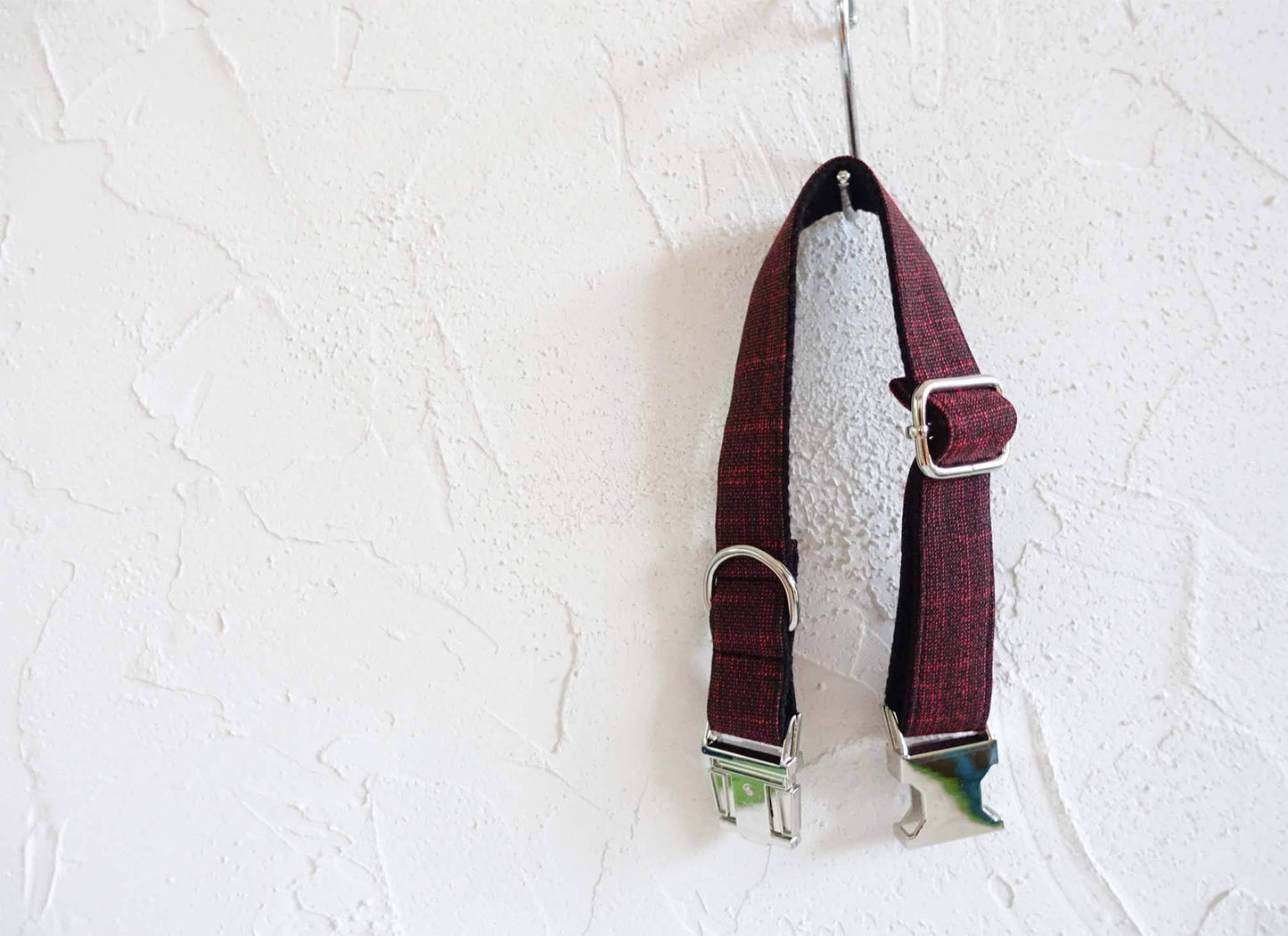 Dog Red Collar Leash Set - Frenchiely