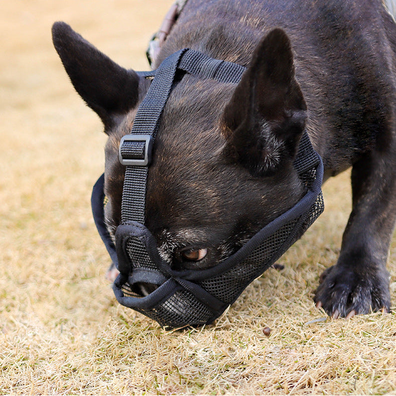 Upgrade Breathable Muzzle - Allows Drinking & Movement