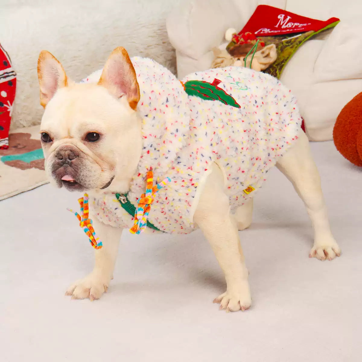 Beige Christmas Jacket