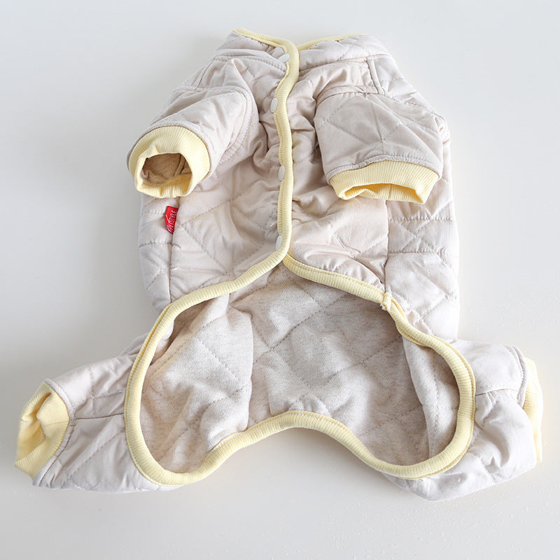 French Bulldog Puppy Winter Onesie with D-ring by Frenchiely.com