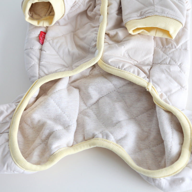 French Bulldog Puppy Winter Onesie with D-ring by Frenchiely.com