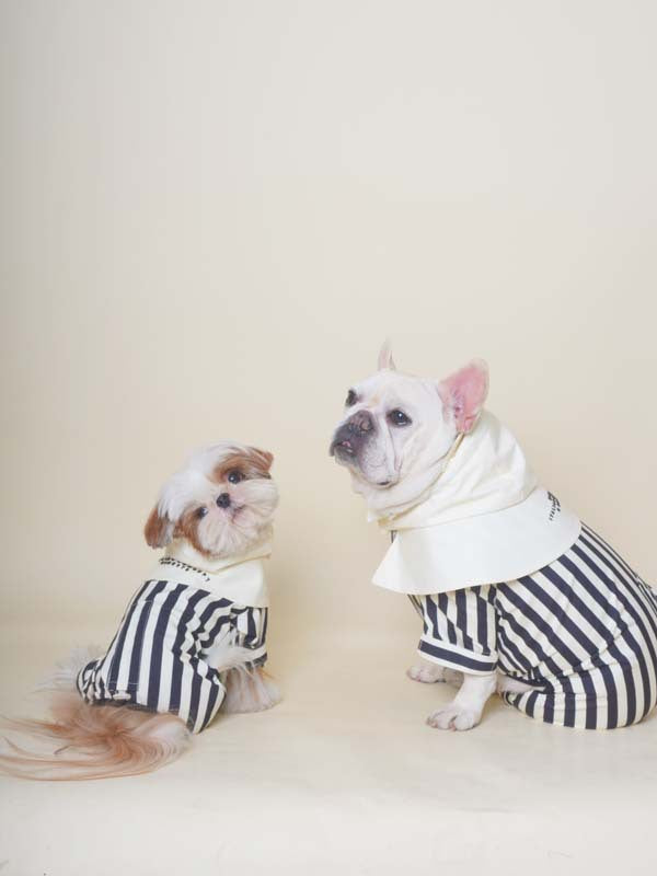 Black & Stripe Onesie Raincoat