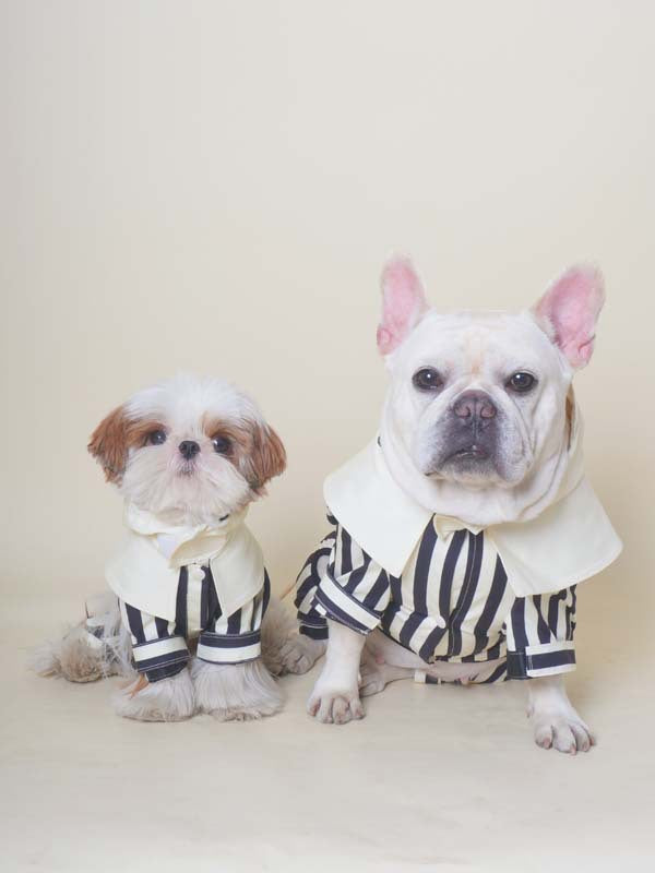 Black & Stripe Onesie Raincoat