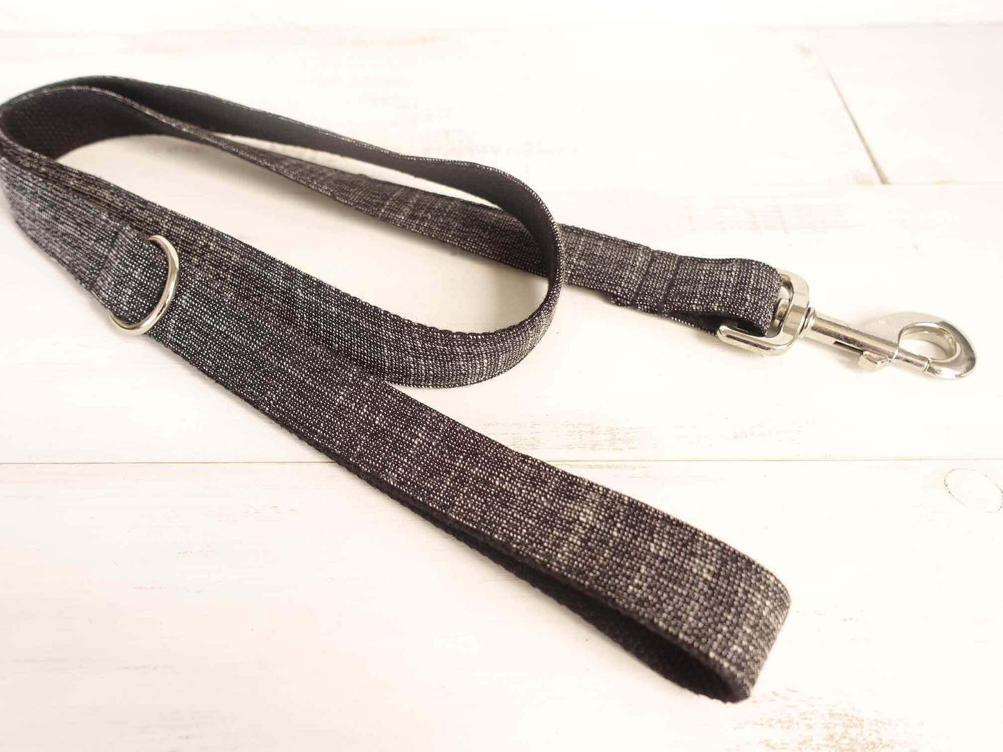 Dog Black Collar Leash Set - Frenchiely