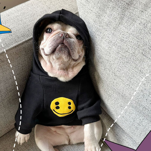 Dog Fancy Emoji Hoodie dogblackhoodiesweatshirtformediumdogbreedswithemojipatterns_2