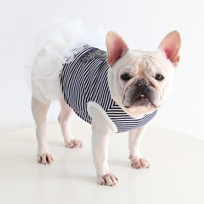 Fancy Stripe Tutu Dress