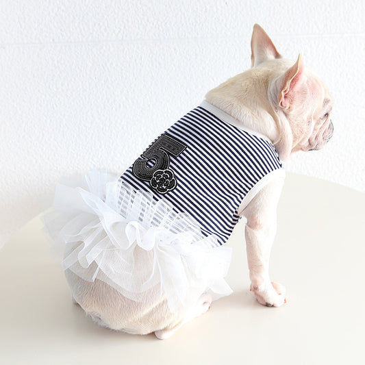 Fancy Stripe Tutu Dress