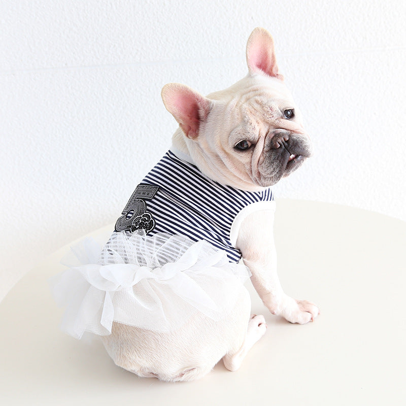 Fancy Stripe Tutu Dress