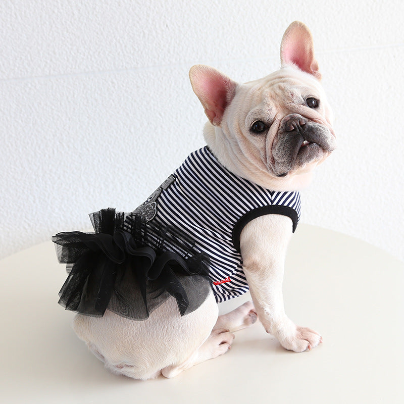 Fancy Stripe Tutu Dress