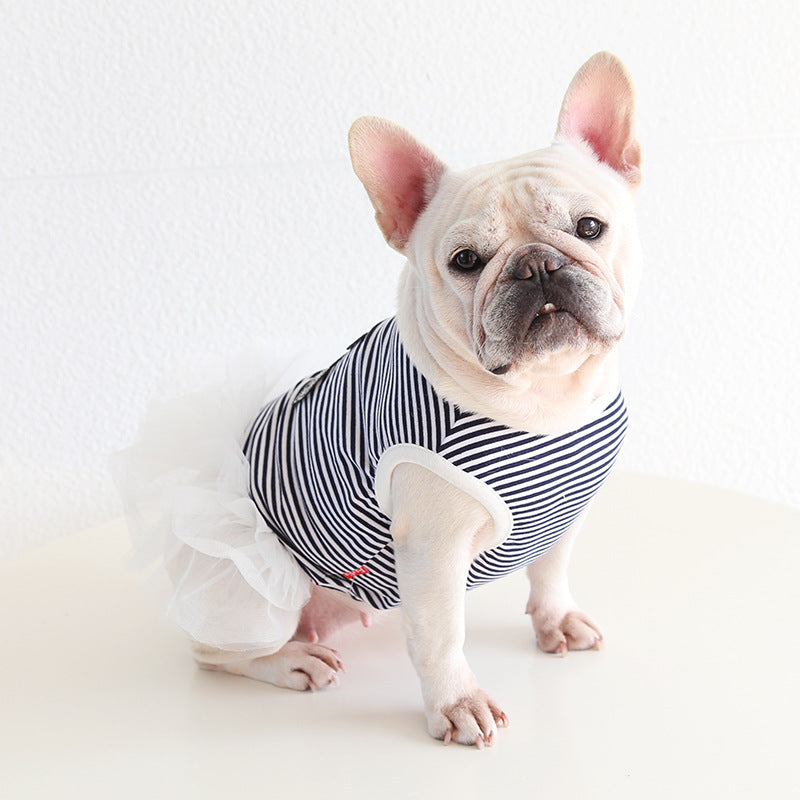 Fancy Stripe Tutu Dress