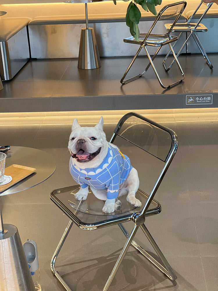 Dog Blue Cloud Sweater - Frenchiely