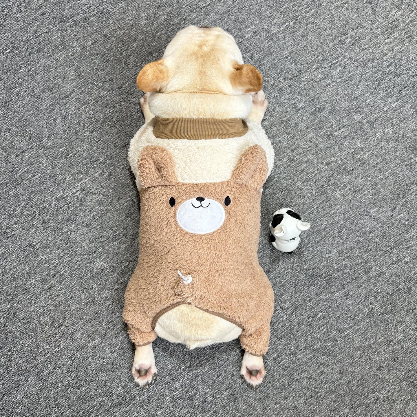 Warm Bear PJs dogbrownbearjumpsuitpajamasbyFrenchiely_1