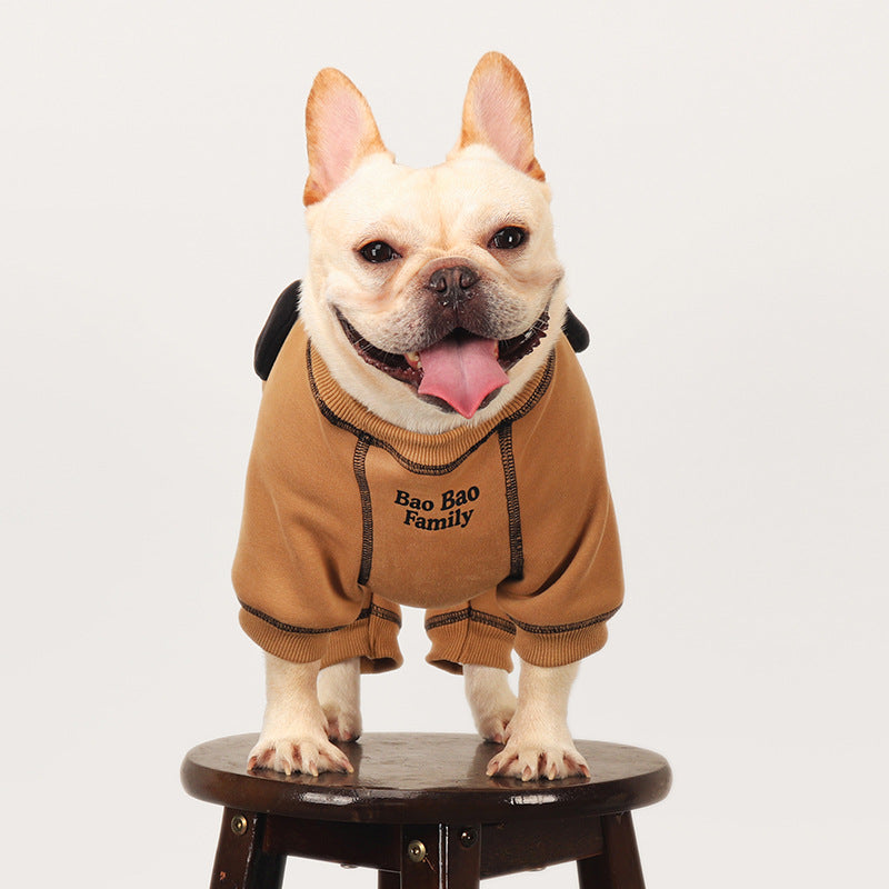 Dog Cartoon Doggie Pajamas for french bulldogs by frenchiely.com