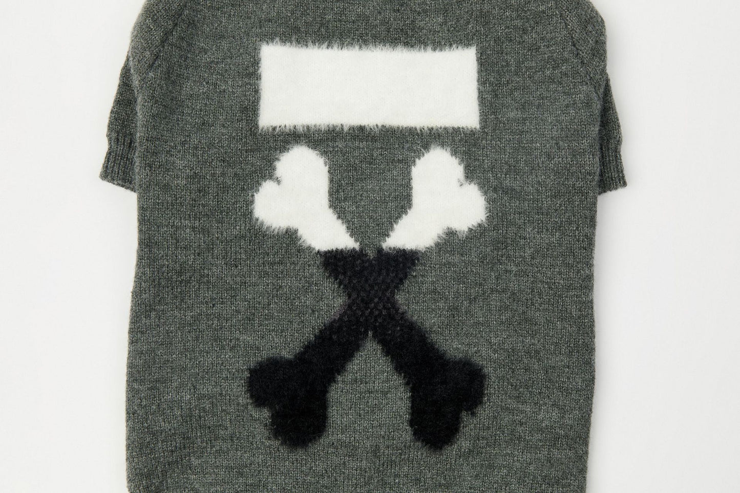 Dog Grey Woof Sweater - Frenchiely