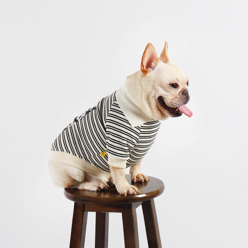 Dog Black Stripe Panda Shirt - Frenchiely