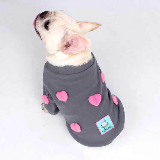 Heart Pullover Sweater dogheartpulloversweaterformediumdogbreedsbyFrenchiely_9