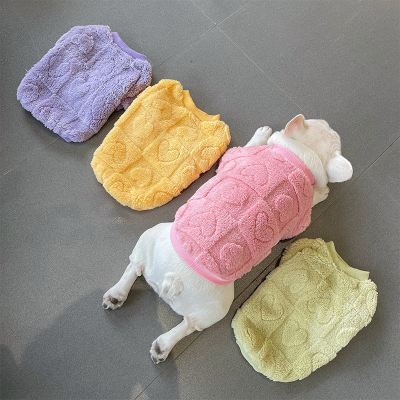 Dog Winter Warm Sweater with 3D ❤️ - Frenchiely