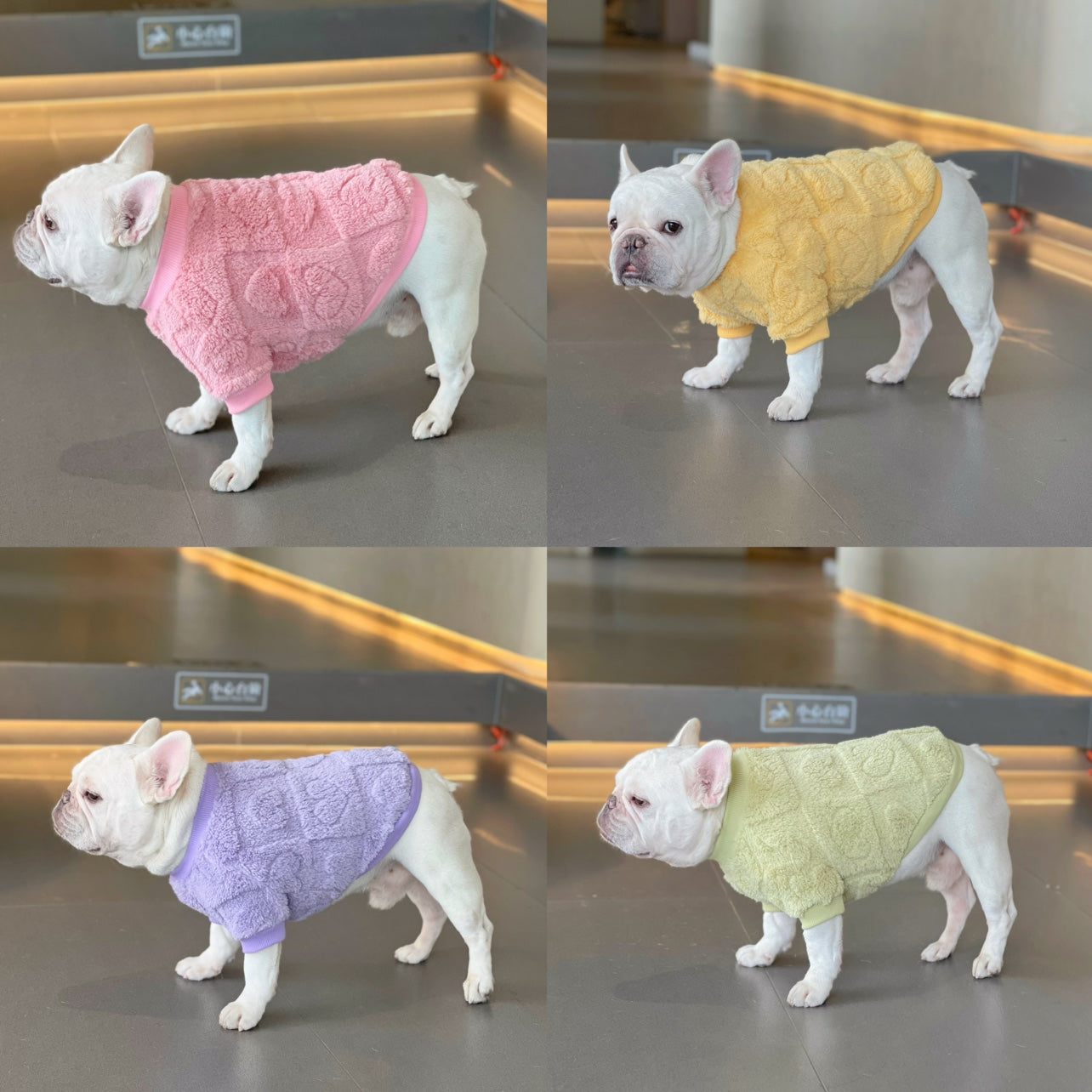 Dog Winter Warm Sweater with 3D ❤️ - Frenchiely