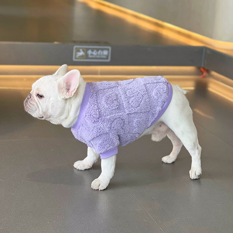 Dog Winter Warm Sweater with 3D ❤️ - Frenchiely