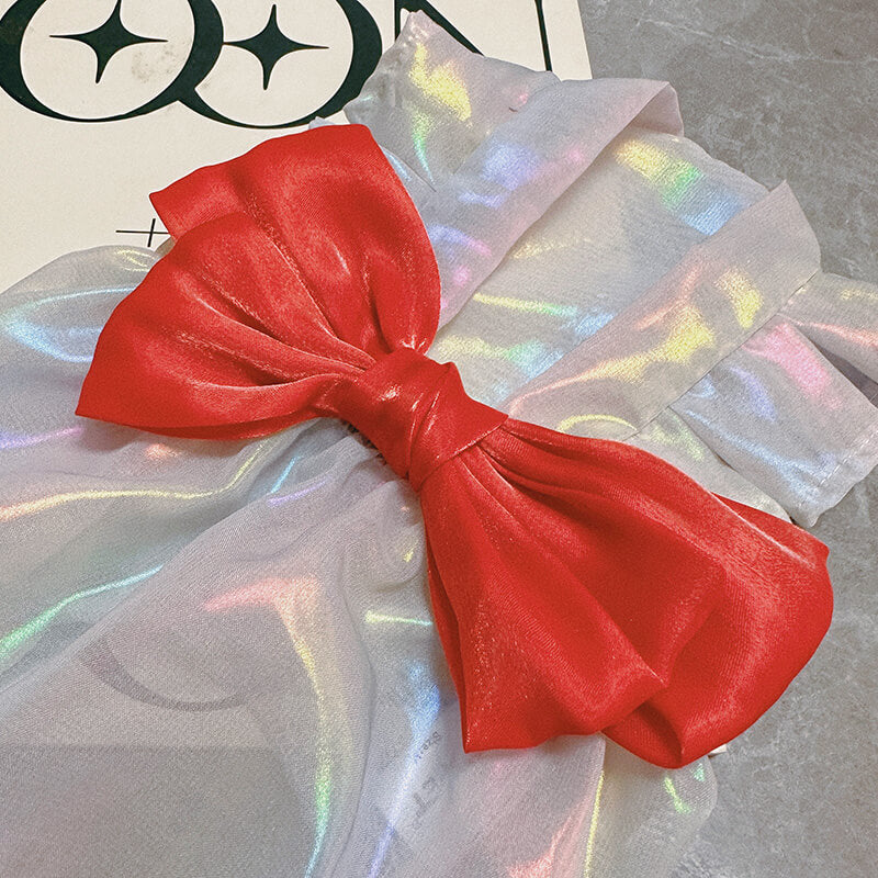 Dog Mermaid Bowtie Dress FOR SMALL MEDIUM DOGS BY FRENCHIELY