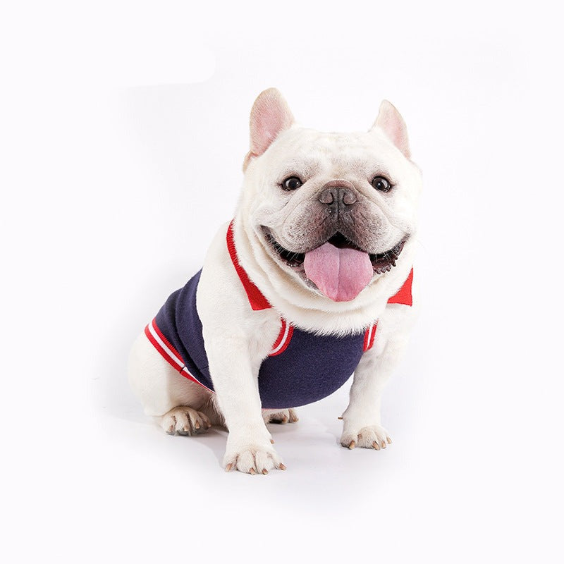 Dog pink Knitted Shirt for small medium dogs by Frenchiely