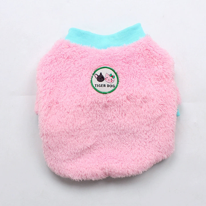 Sweet Pink Sweater dogpinkfluffysweaterformediumdogsbyFrenchiely_1
