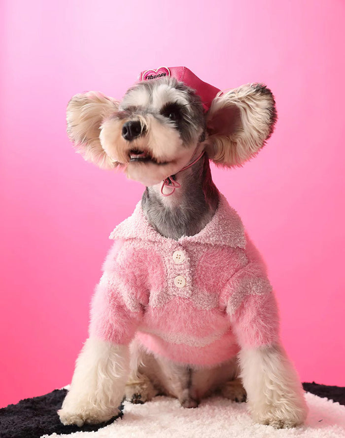 Dog Pink Pullover Sweater - Frenchiely