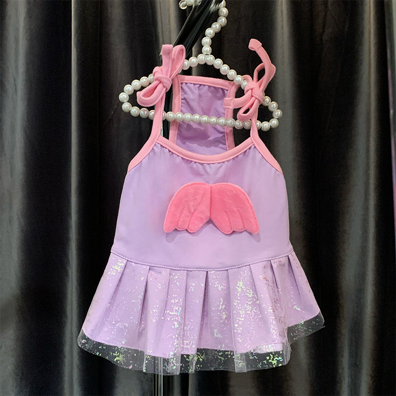 Tutu Dress with Angel Wings