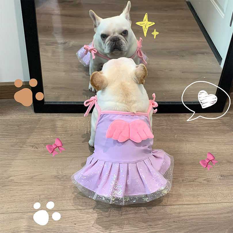 Tutu Dress with Angel Wings