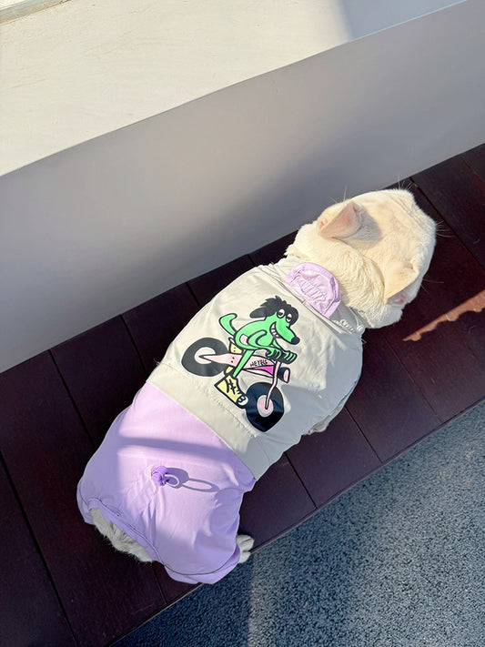 dog Breathable Raincoat for small medium dogs by Frenchiely