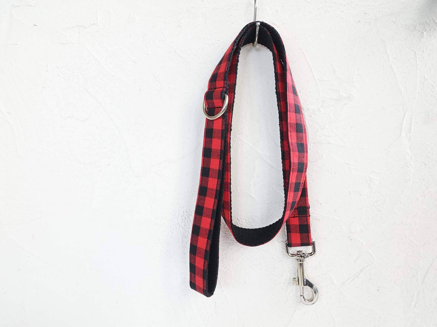 Dog Red Buffalo Leash - Frenchiely