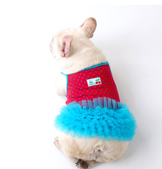 Dog Red Polka Tutu Dress dogredpolkatutudressformediumdogsbyFrenchiely_6