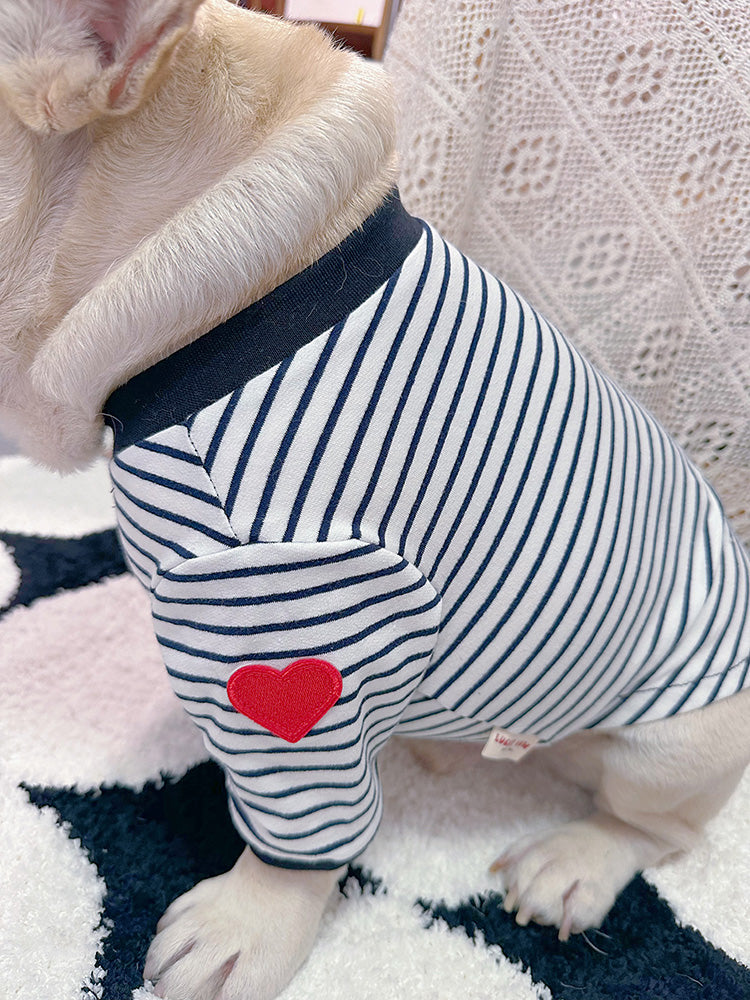 Stripe Heart Shirt