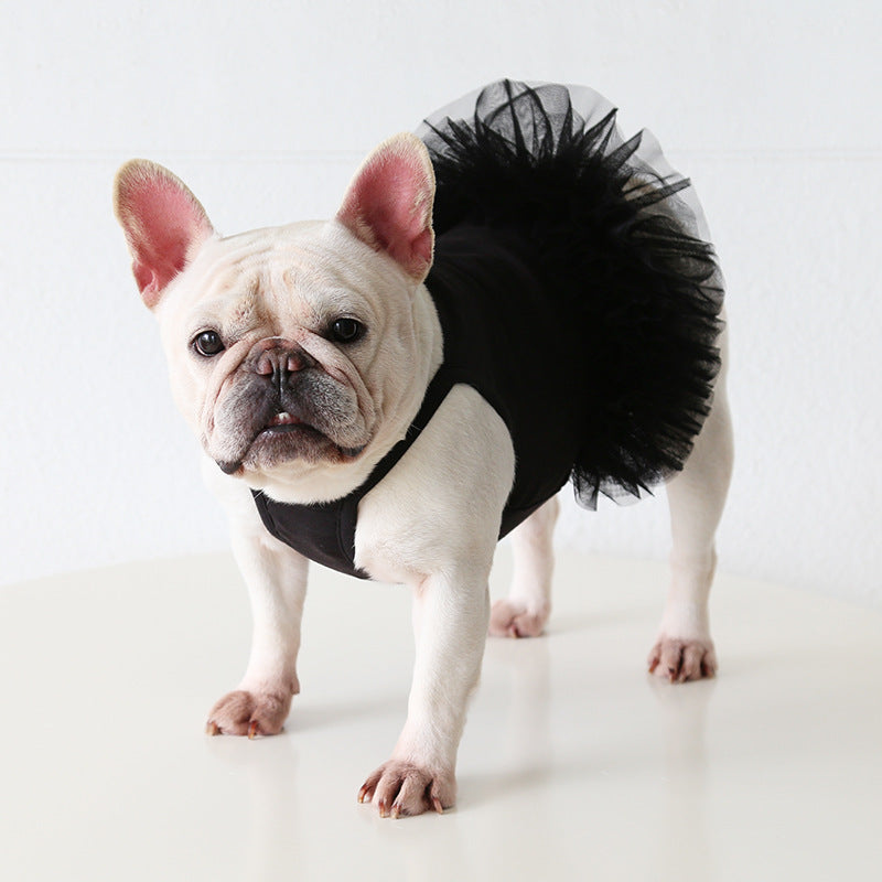 Dog Stretchy Tutu Dress for Small Medium Dogs by Frenchiely
