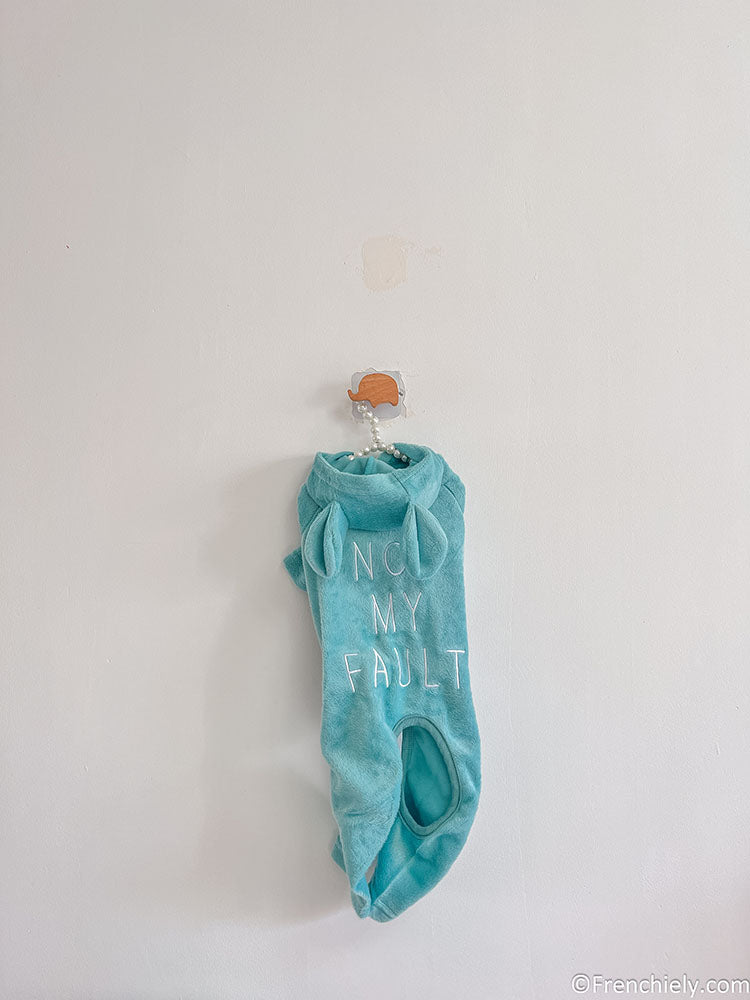 Tiffany Blue Pajamas dogtiffanyblueonesiepajamasformediumdogsbyFrenchiely-8589907